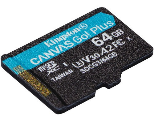 Memoria Microsd Kingston Canvas Go Plus 64gb Uhs-i 170mb/s