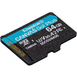 Memoria Micro Sd 64gb Kingston Canvas Go Plus Uhs-i 170mb/s