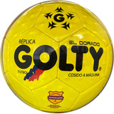 Balón De Fútbol Golty Dorado Cosido A Máquina T653291 #5