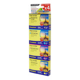 Pack 4 Tinta Ebson 195 196 197 Alt. Negro Y Color Xp211 X214