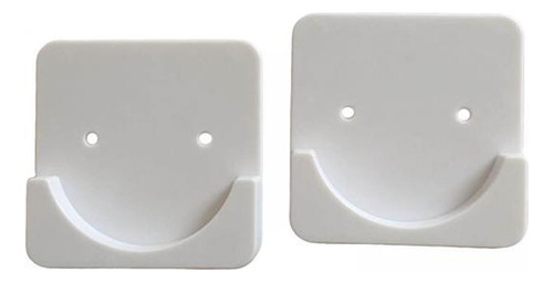 2 X 2 Soportes Adhesivos Para Barra De Cortina De 2 Piezas