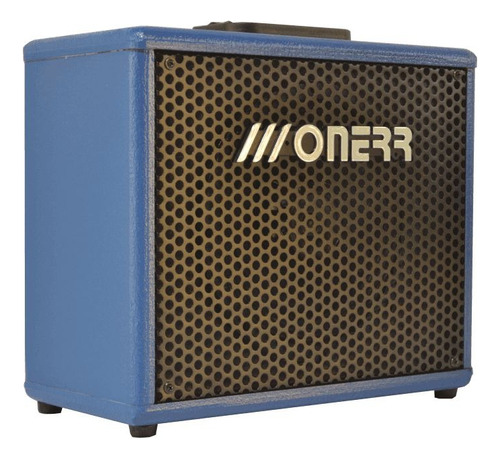 Caixa Amplificada Onerr Bruck30 Para Bateria Eletrônica Cor Azul 110v/220v