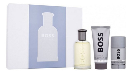 Kit Hb Bottled Edt 100ml + Deo 75ml + Gel De Banho 75ml