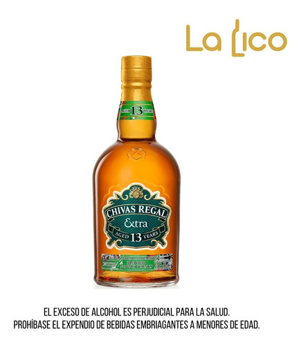 Chivas 13 Años Tequila 700ml - mL a $257