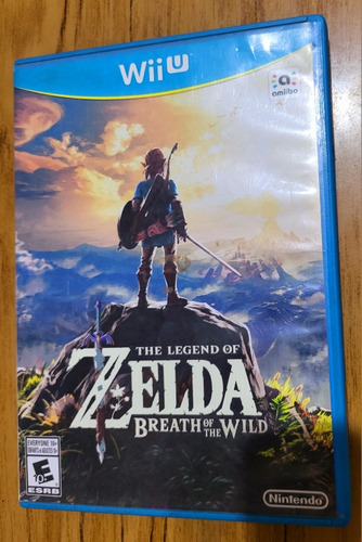 Zelda Breath Of The Wild , Wii U, Unico Completo Des Cuento