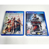 Pack 2 Juegos Assassin's Creed (ps Vita)