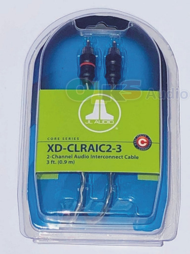 Cable Rca Jl Audio Xd-clraic2-3 Para 2 Canales 3ft 0.9 M