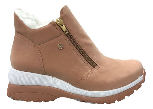 Bota Firezzi Abotinado Forrada Com Lã Peluciada Inverno