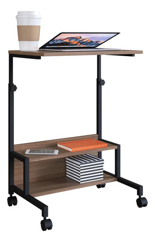 Escrivaninha/mesa Lateral Com Rodízios Multimóveis Cr25239