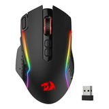 Mouse Inalambrico Redragon Gamer, 10000dpi, Usb 2.4ghz,negro