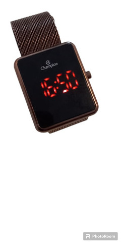 Relógio De Pulso Champion Digital Cobre Mod Ch40080 