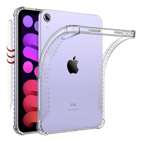 Moko Funda Trasera Ultratransparente Para iPad Mini 6 2021