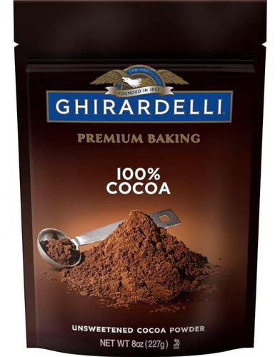 Cocoa Sin Azucar Ghirardelli Unsweetened Cocoa 227g Importad