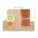 Box Plenitud Relazzi Naranja Lima Crema Corporal + Toalla 