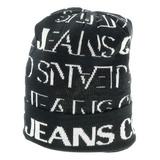 Versace Jeans Couture Gorro Hombre Negro