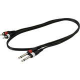 Cable Warwick Rca A 2 Plug Mono 1m