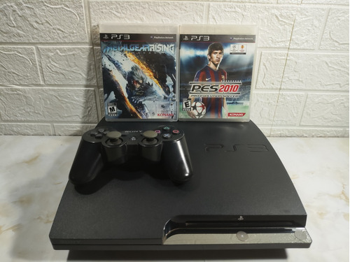 Playstation 3 Slim 160 Gb Original + 2 Jogos