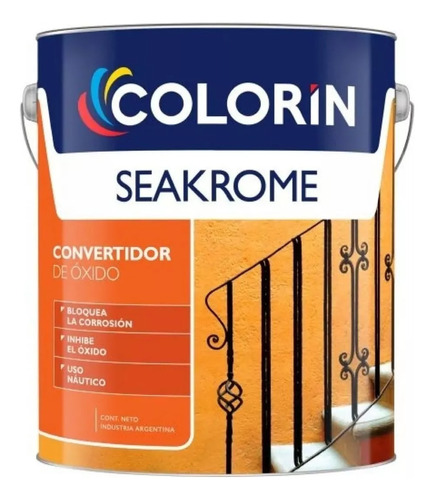 Seakrome Convertidor Anti Oxido 1 Lt. Colorin - Iacono