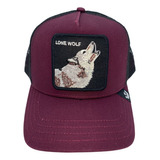 Gorra Goorin Bros Trucker Lone Wolf Azul Marino