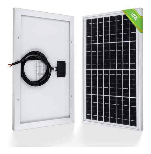 Eco Worthy Cargador De Batería Con Panel Solar De 12 V