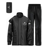 Conjunto Impermeable Reflectante Para Moto Hombre, Chaqueta