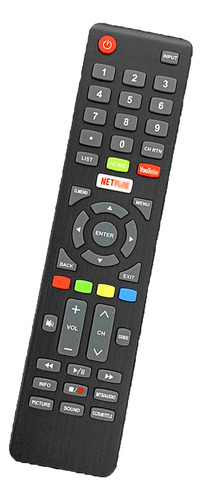 Control Remoto Tkle4318rtfx Para Telefunken Smart Led Tv 