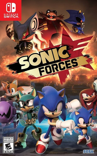 Sonic Forces Juego Nintendo Switch Fisico Original