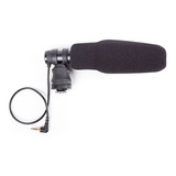 Microfone Shotgun Vw-vms10a Panasonic Funciona Canon Sony 