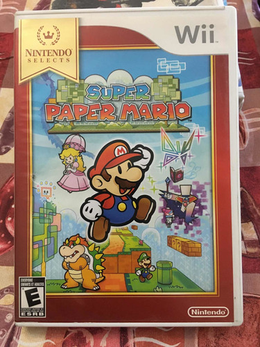 Súper Paper Mario Wii Original.