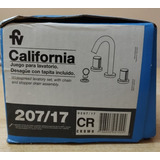 Juego De Grifería Fv California De Lavatorio 207/17