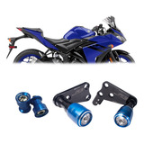 Slider Procton S Dianteiro E Traseiro Yamaha R3 2015 A 2019