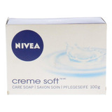 Jabón De Barra Suave Nivea Creme - Caja De 12 Piezas X 3.53 