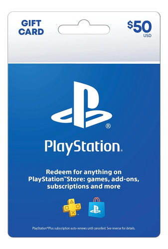 Playstation Network Gift Card 50 Usd | Psn | Usa | Digital