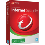 Antivirus Trend Internet Security 3pc-1año 