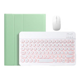 Funda+teclado Retro Iluminado+mouse Para iPad 9.7'' 5th 6th