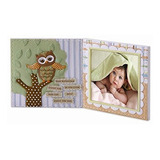Learning To Fly Owl Photo Frame Marcos Bautismo Para Niños P