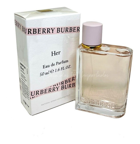 Burberry Her Eau De Parfum ( Edp ) 50ml Feminino + Amostra