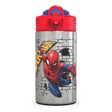 Botella De Agua De Acero Inoxidable Spider-man De Marve...