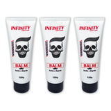 Balm Para Barba E Bigode Infinity Looks 120ml 3 Unidades