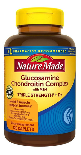 Nature Made | Glucosamine Chondroitin Complex  I 120 Caps