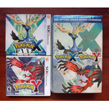 Pokémons X Y Originais 3ds + Pokémon Kalos Guidebook Oficial