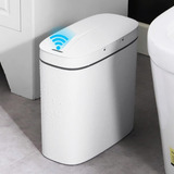 Bote Basura Inteligente Para Baño Sin Contacto Tapa Sensor