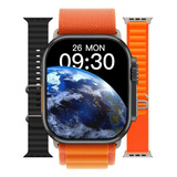 Kit Smartwatch Lançamento Ultra Serie 8 Película 2 Pulseiras