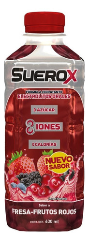 Suerox Bebida Hidratante Sabor A Frutos Rojos