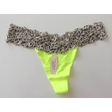 Panties Victoria´s Secret Tanga Con Cintura De Animal Print