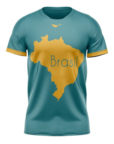 Camisa Casual Seleção Brasil Torcedor