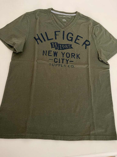 Remera Hombre Tommy Hilfiger Talle S Impecable Verde