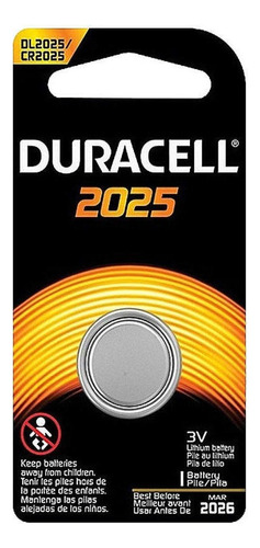 Pila Bateria Litio Cr 2025 Duracell Unitaria / Dismac
