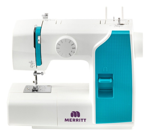 Máquina De Coser Recta Merritt Me 9100 Portable Blanca 220v