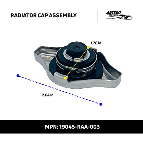 Nuevo Conjunto De Tapa De Radiador 19045raa003 + Tapa D... Foto 4